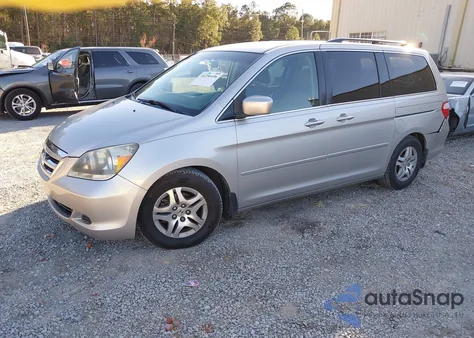 2007 Honda Odyssey Ex из США, поврежденный, VIN 5FNRL38497B438759